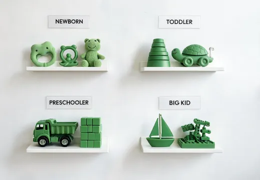 Age-stage retail display