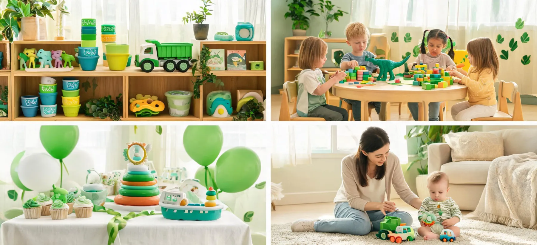 Green Toys use case collage